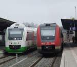 br-612/11381/der-612-617-und-der-itino Der 612 617 und der Itino begegnen sich am 31.1.09 in Arnstadt.
