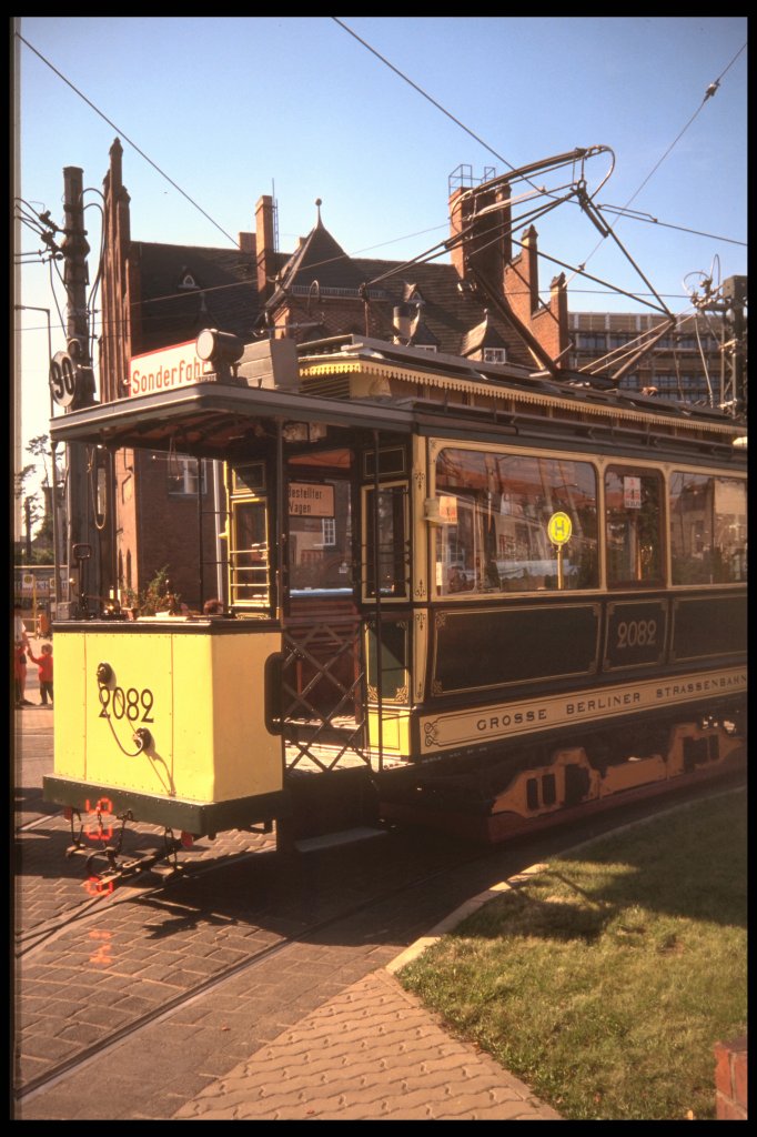 HIER NOCH ALS TW 20832 im Depot K�penick, Berlin 1993