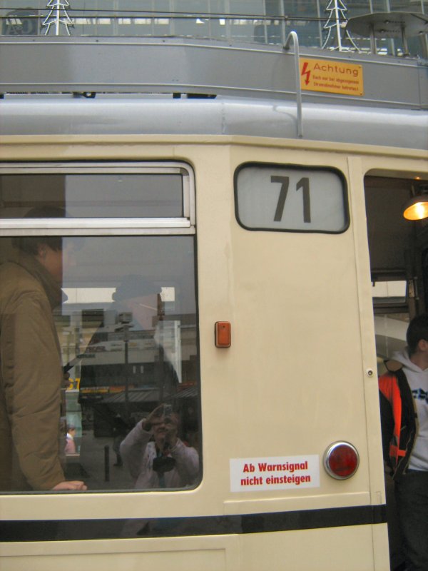 Detail REKO-Zug in Berlin, November 2007