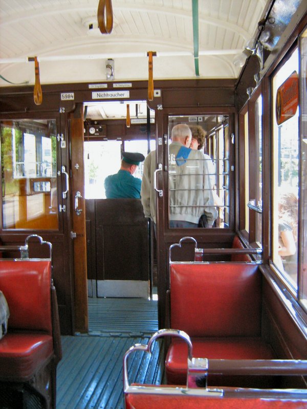 Innenansicht Tw 5984, hier in Wedding 2007