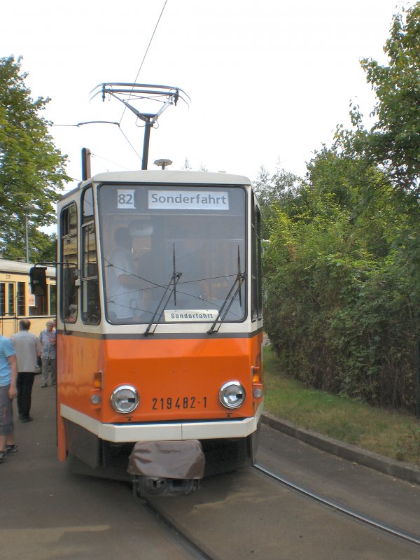 KT4D Tw 422 in der Schleife Mahlsdorf, berlin 9.8.2009