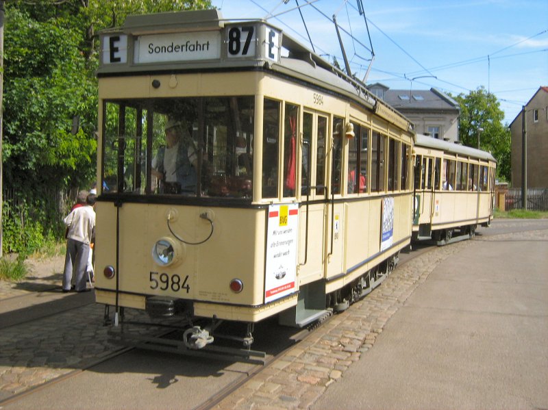 T24/B24 in Alt-Schm�ckwitz, Themenfahrt am 17.5.2009