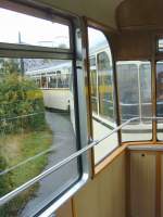 Der REKO-Zug in der Schleife Zingster Strasse, Berlin-Hohensch�nhausen Oktober 2009