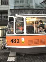 Detailansicht KT4D Wagen 482 in Berlin-Mitte, Themenfahrt November 2007