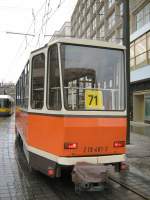 Heckansicht TATRA KT4D Wagen 481.