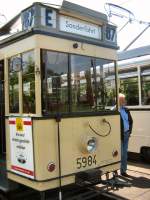 Stirnansicht Triebwagen T24 in Berlin-Marzahn, 14.6.2009