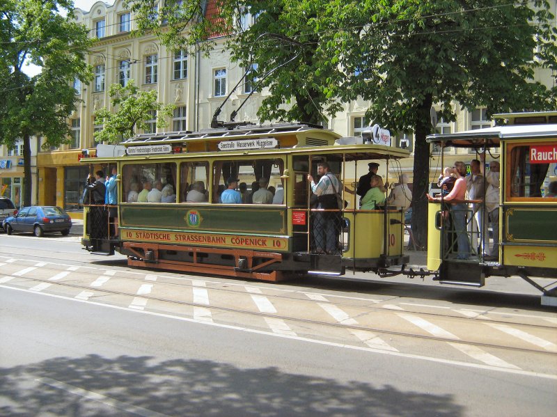 Tw 10 in der B�lschestrasse, 17. 5. 2009