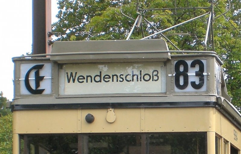 Tw 5984 als Linie 83E nach Wendenschlo�
