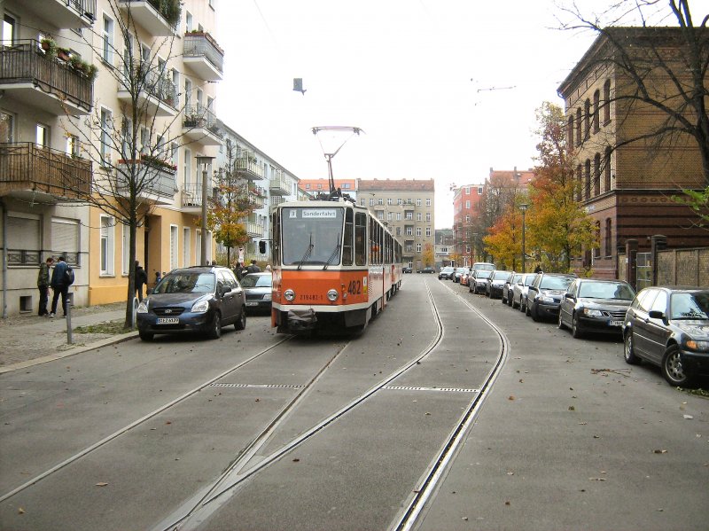 Wendeschleife Schwartzkopfstrasse November 2008